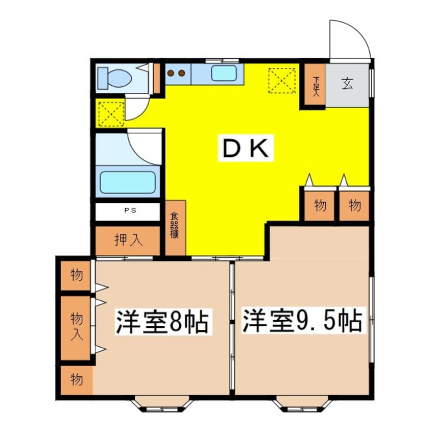 間取図 フローレンス県