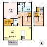 ＬＵＭＩＥＲＥ ＮＡＫＡＪＩＭＡ 1LDKの間取り