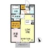 ＡｒｐｅｇｅＭａｒｕｙａｍａ 1Rの間取り