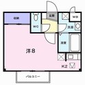 シンシア21Ｎ・Ｍの間取図
