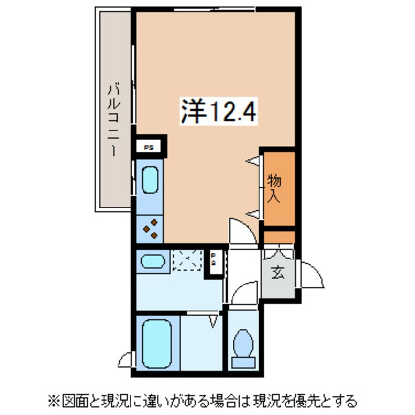 間取図 サニーコート巾上