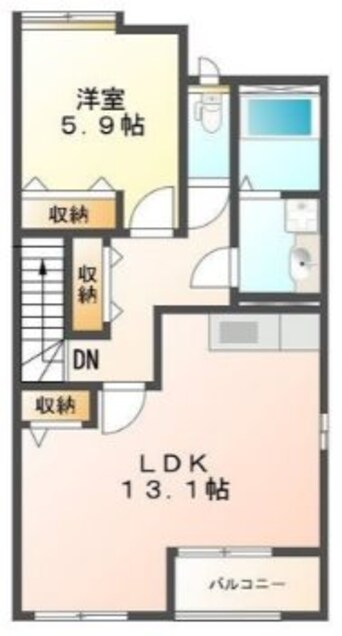 間取図 サニーコート寿