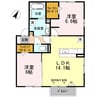 サンコジョウＧ 2LDKの間取り
