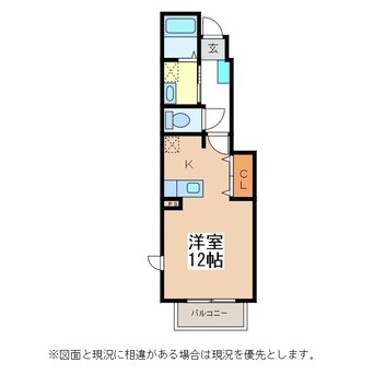 間取図 ヴィラ・ソレアード