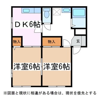 間取図 フレグランスコーヤ