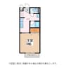プリムローズ 1Kの間取り