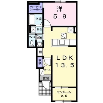 間取図 クリングラン