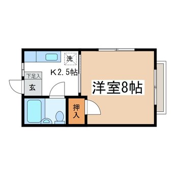 間取図 ビレッジ新潟