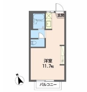 間取図 フレグランスランドＤ