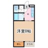 ロイヤルコーポ松本１号棟 1DKの間取り