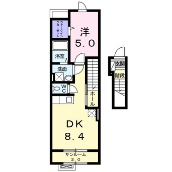 間取図 グロワール　ドゥ　アルブル