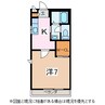 グランシード本庄 1Kの間取り