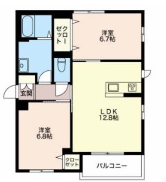 間取図 グランメゾン桐