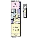 クレールの間取図