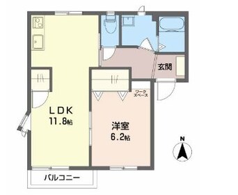 間取図 フレグランス ウィンドＡ