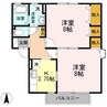 ファミールよこかわＡ棟 2Kの間取り