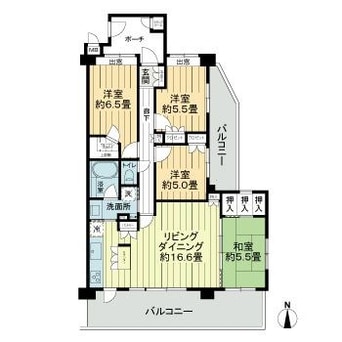 間取図 サンクレイドル松本ウインフォート