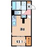 La sita深志 1Rの間取り