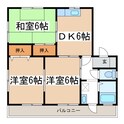 メゾニティ牧野Ｃの間取図