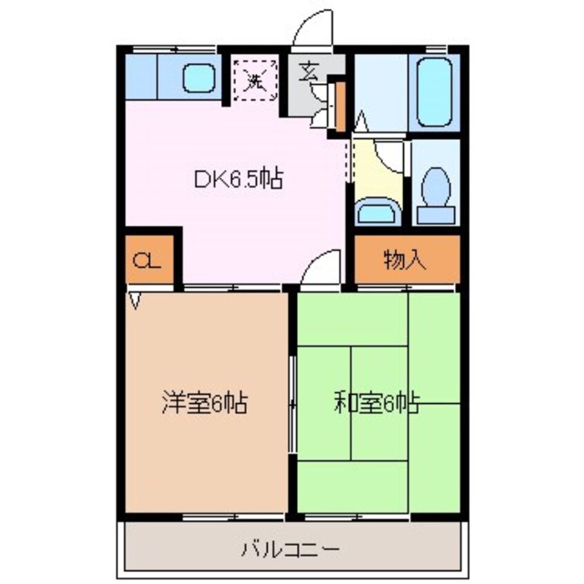 間取図 グリーンコート