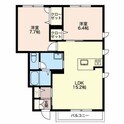 ＭＡＳＴ ＴＯＷＮ ＮＥＸＴ Ａ棟の間取図