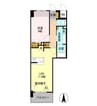 VILLA　D’EST　OHTE　Ａ 1LDKの間取り