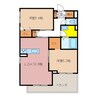 well63 2LDKの間取り