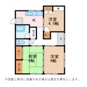 横林住宅　南西棟の間取図