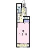 リィヴァブル　ハウスＩ 1Kの間取り
