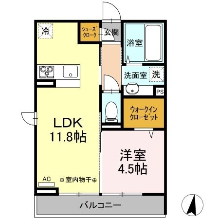 間取り図 ラ・コリーヌさくら