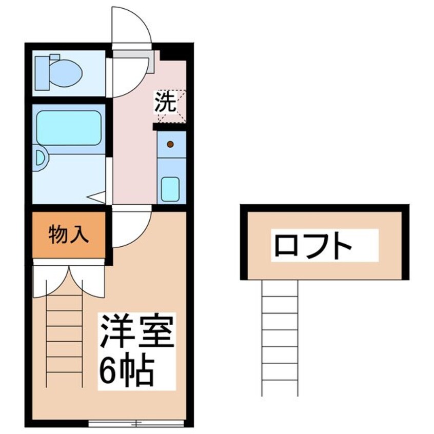 間取図 ロフトプラス