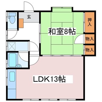 間取図 南原1丁目アパート