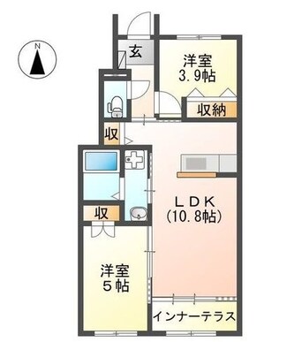 間取図 パルフェ寿