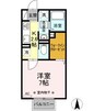 グレインヒルズ 1Kの間取り
