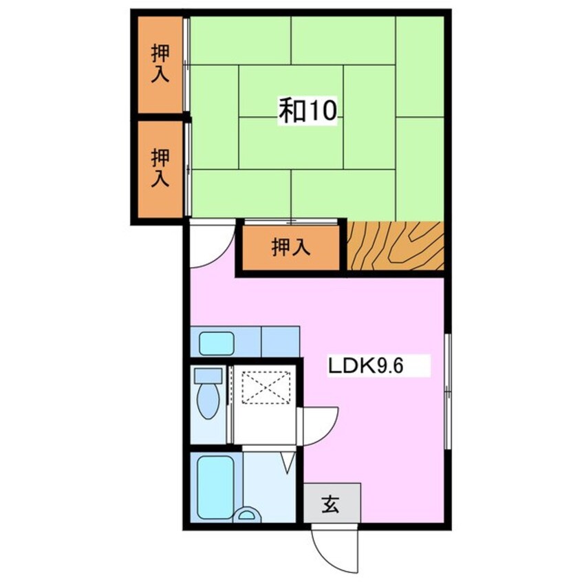 間取図 オオタ荘