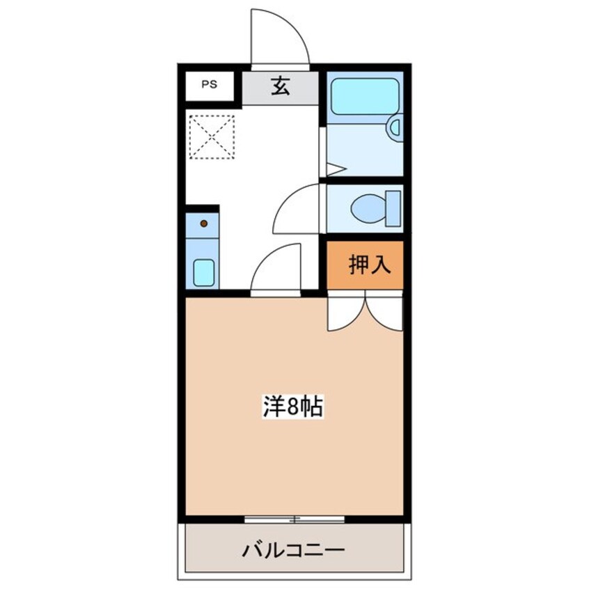 間取図 アクティス元町