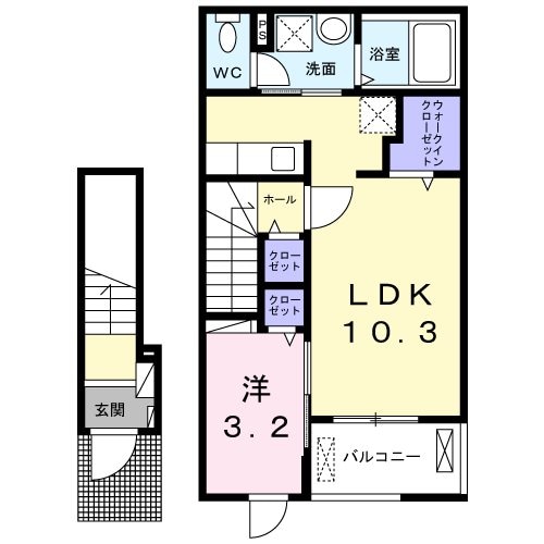 間取り図 エル・ソラーレ