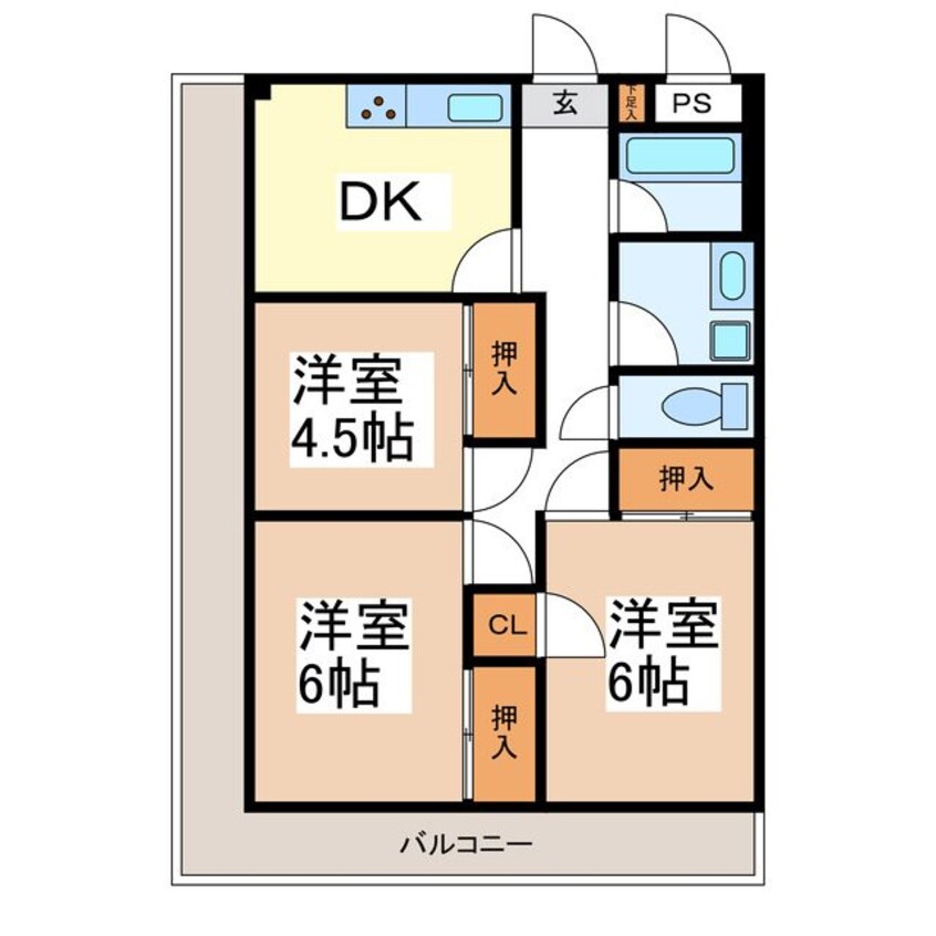 間取図 小平ビル