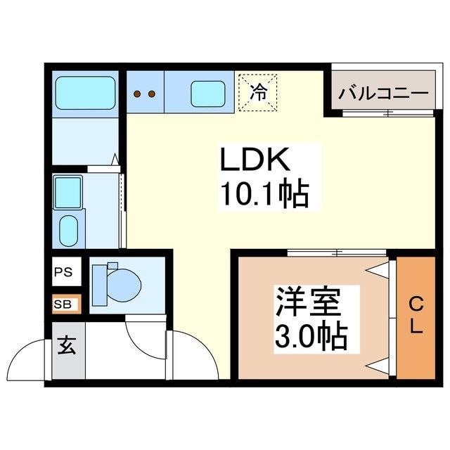 間取り図 Jack yokota　I