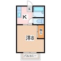 横田寿コーポの間取図