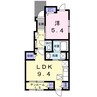 セレノアント 1LDKの間取り
