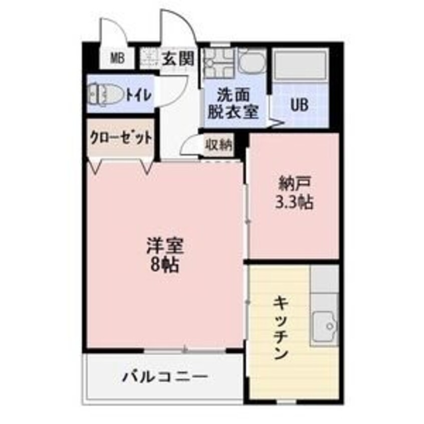 間取図 ブランドール