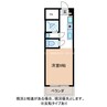 ヴァンカートル 1Rの間取り