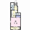 ダイヤモンドＭＯＯＮ　I 1Kの間取り