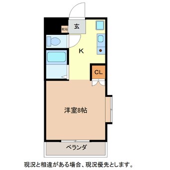 間取図 篠ノ井線/長野駅 バス12分大豆島線＿104　南俣下車:停歩5分 1階 築26年