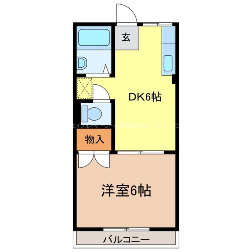 間取図 北条ライブタウンＢ棟