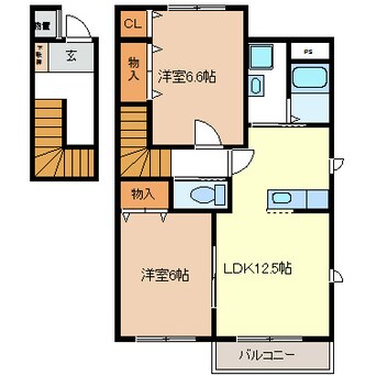 間取図 フォーブルY-II