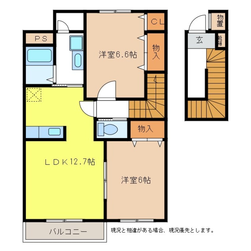 間取図 フォーブルY-II
