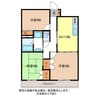 テルミニ21 3DKの間取り