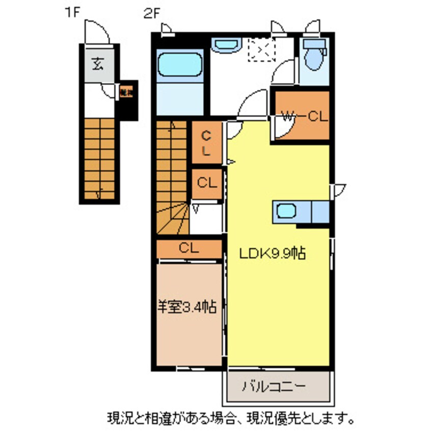 間取図 メゾンジボワール